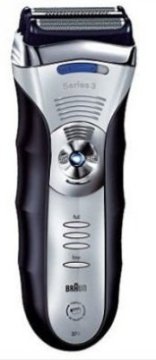 Braun 370s Series 3 Rasoio Trimmer Argento