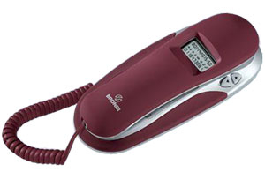 Brondi Kenoby CID Telefono analogico Rosso