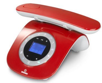 Brondi First Telefono DECT Rosso