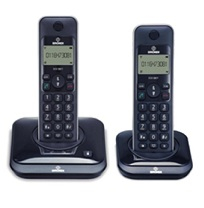 Brondi Sydney Twin Telefono DECT Identificatore di chiamata Nero