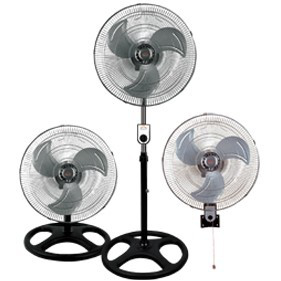 DCG Eltronic VE1695 ventilatore Nero, Grigio