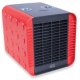 DCG Eltronic SA9106 stufetta elettrica Nero, Rosso 1500 W Radiatore 2