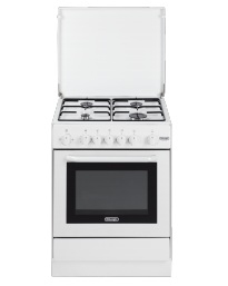 De’Longhi DGW 654 cucina Gas naturale Gas Bianco