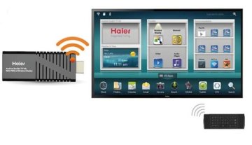 Haier DMA6000 dongle Smart TV Nero