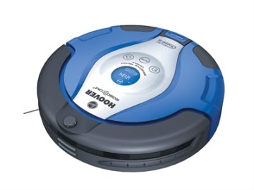 Hoover RBC 003 aspirapolvere robot 0,5 L Senza sacchetto Blu