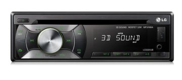 LG LCS320UB Ricevitore multimediale per auto Nero 212 W