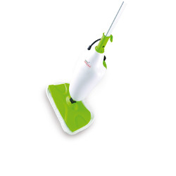 Melchioni Vaporpiu Scopa a vapore 1 L 1500 W Verde, Bianco