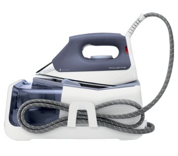 Rowenta DG8421 ferro da stiro a caldaia Acciaio inossidabile Grigio, Bianco