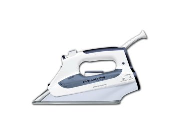 Rowenta DZ5110 ferro da stiro Ferro da stiro a secco e a vapore 2400 W Argento, Bianco