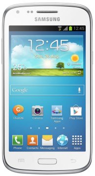Samsung Galaxy Core GT-I8260 10,9 cm (4.3") SIM singola Android 4.1 3G 4 GB 1800 mAh Bianco