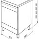 Smeg CX61GV9 cucina Gas naturale Gas Acciaio inox 3
