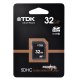 TDK 32GB SDHC Classe 10 3