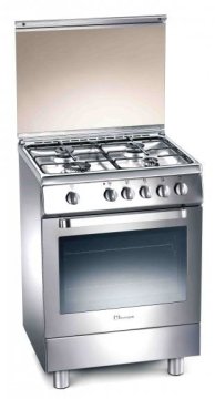 Tecnogas D 652 XS cucina Gas Stainless steel
