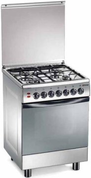 Tecnogas TL 662 XS cucina Gas naturale Gas Acciaio inox