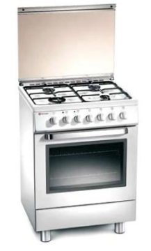 Tecnogas D 657 WS cucina Elettrico Gas Bianco
