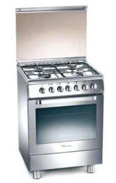 Tecnogas D 657 XS cucina Gas Stainless steel A