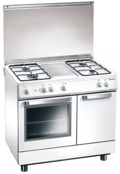 Tecnogas D833WS cucina Elettrico Gas Bianco A