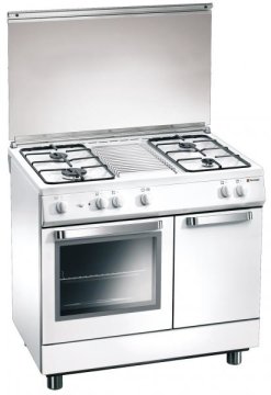 Tecnogas D833WS cucina Elettrico Gas Bianco