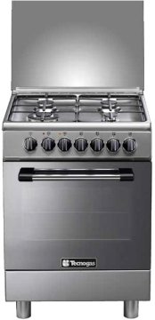 Tecnogas P664MX cucina Elettrico Gas Stainless steel A