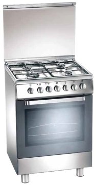 Tecnogas D53NXS cucina Elettrico Gas Acciaio inox