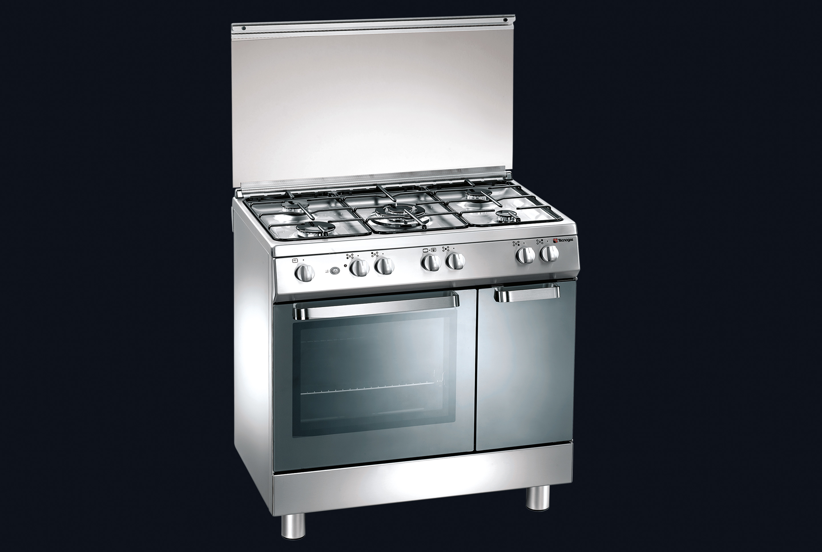 Tecnogas D824XS cucina Gas Acciaio inossidabile - Cucine a gas - Cottura -  Negozi Elettronica Roma - Radionovelli