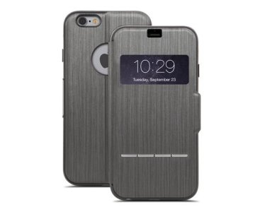 Moshi SenseCover custodia per cellulare Custodia a libro Acciaio inox