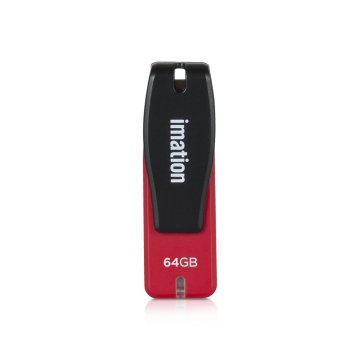 Imation 64GB Nano Pro unità flash USB USB tipo A 2.0 Nero, Rosso