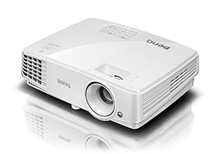 BenQ TW526 videoproiettore Proiettore a raggio standard 3200 ANSI lumen DLP WXGA (1280x800) Compatibilità 3D Bianco