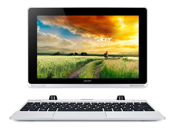 Acer Aspire Switch 10 SW5-012P-19QG Intel Atom® Z3735F Ibrido (2 in 1) 25,6 cm (10.1") Touch screen 2 GB DDR3L-SDRAM 64 GB Flash Wi-Fi 4 (802.11n) Windows 8.1 Pro Nero, Bianco