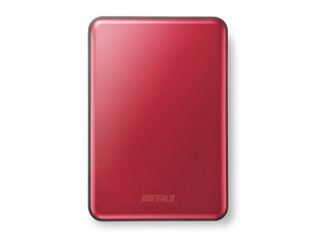 Buffalo MiniStation Slim 500GB disco rigido esterno Rosso