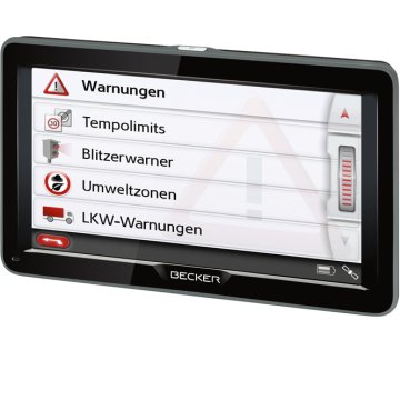 Becker Transit 70 LMU pro navigatore Palmare/Fisso 17,8 cm (7") Touch screen 320 g Nero