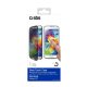 SBS TETOUCHSAS5T custodia per cellulare Custodia flip a libro Nero, Trasparente 3