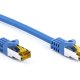 Goobay 91619 cavo di rete Blu 5 m Cat7 S/FTP (S-STP) 3