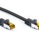 Goobay 91662 cavo di rete Nero 20 m Cat7 S/FTP (S-STP) 3