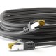 Goobay 91662 cavo di rete Nero 20 m Cat7 S/FTP (S-STP) 5
