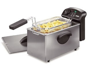 Princess 182626 Singolo 3 L Indipendente 2000 W Friggitrice Acciaio inox