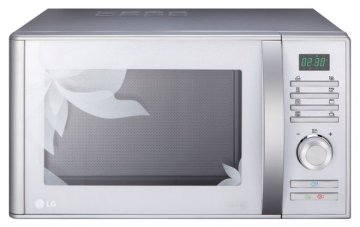 LG MH6383BTC Bianco Microonde combinato Superficie piana 23 L 800 W