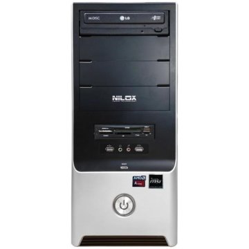 Nilox NLX- -AMD-V3 PC AMD A4 A4-4020 4 GB DDR3-SDRAM 500 GB HDD Midi Tower Nero