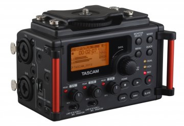 Tascam DR-60DMKII registratore audio digitale Nero, Rosso