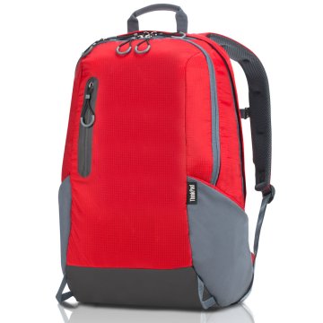Lenovo ThinkPad Active Backpack Large zaino Grigio, Rosso Nylon