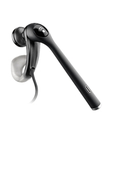 POLY MX250 Auricolare Cablato A clip, In-ear Musica e Chiamate Nero