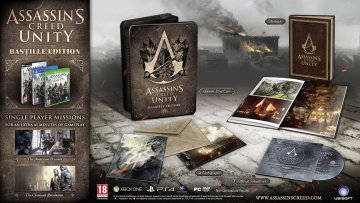 Ubisoft Assassin's Creed: Unity - Bastille Edition, PC Standard+DLC Inglese