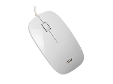 Adj ADJMOHM110W mouse Ambidestro USB tipo A Ottico 1000 DPI