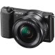 Sony Alpha 5100L, fotocamera mirrorless con obiettivo 16-50 mm, attacco E, sensore APS-C, 24.3 MP 4