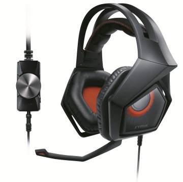 ASUS Strix Pro Auricolare Cablato A Padiglione Gaming Nero, Arancione