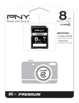PNY 8GB SDHC Classe 4