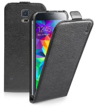 SBS TEFLIPSAS5MINK custodia per cellulare Custodia flip a libro Nero