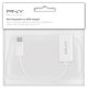 PNY A-DM-HD-W01 cavo e adattatore video HDMI tipo A (Standard) Mini DisplayPort Bianco 2