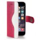 Celly ONDA custodia per cellulare Custodia a borsellino Rosa, Bianco 2