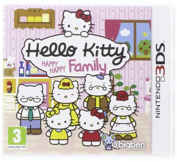 BANDAI NAMCO Entertainment Hello Kitty Happy Family, 3DS Standard Multilingua Nintendo 3DS